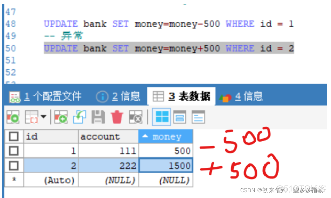 java 银行转账保证数据的一致性 java银行转账事务_spring_02