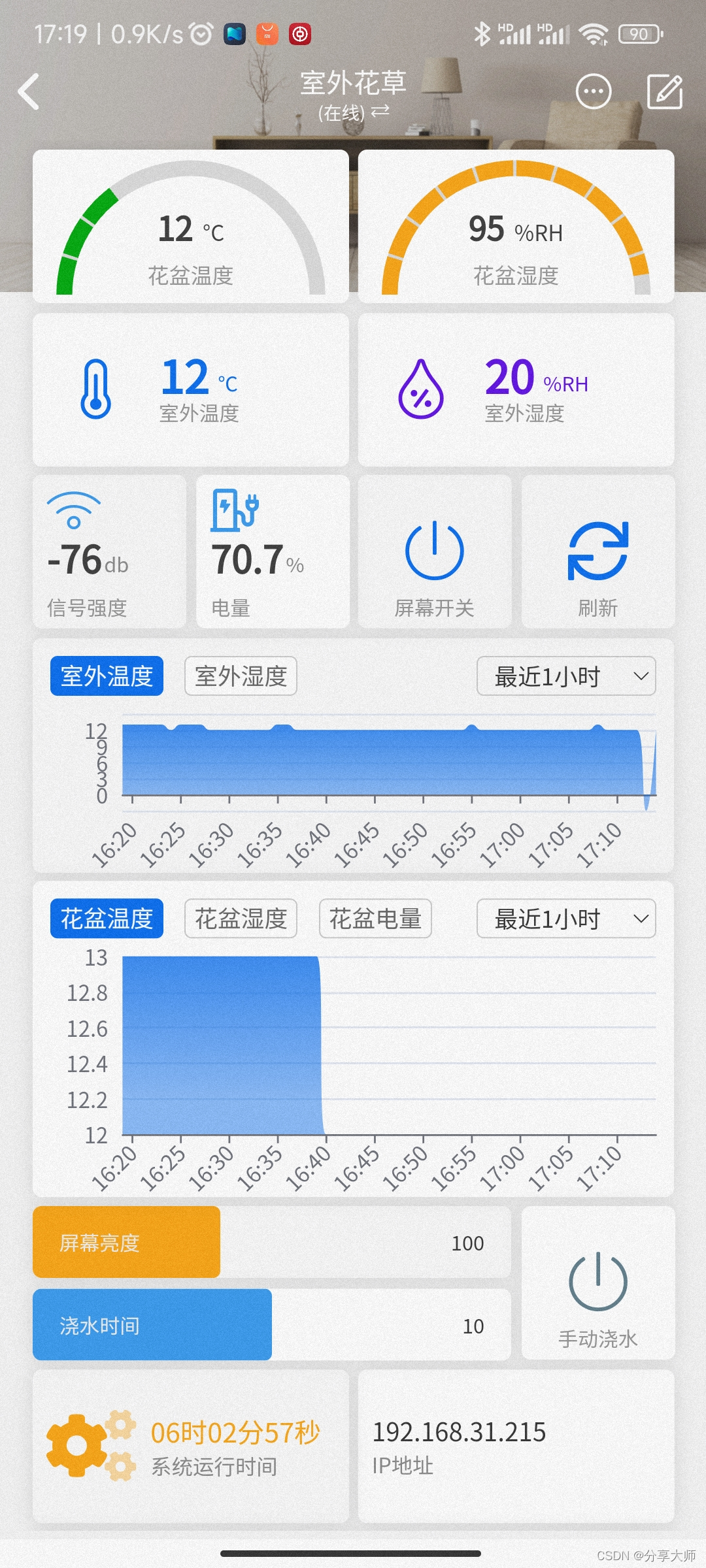 基于esp8266智能浇花系统 esp8266远程浇花_#include