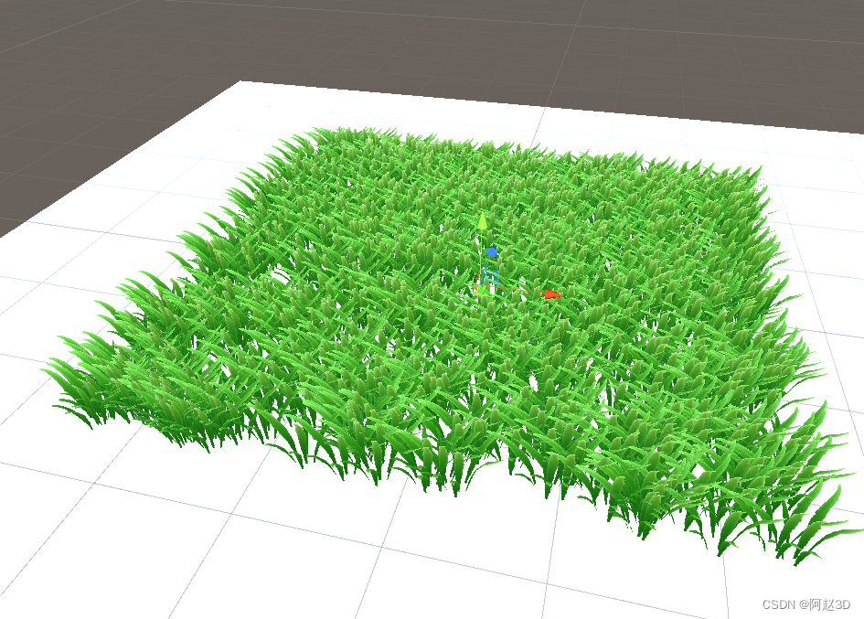 unity2d如何用一张图片快速做一个草地 unity制作草地_游戏引擎