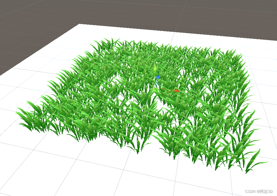 unity2d如何用一张图片快速做一个草地 unity制作草地_游戏引擎_02