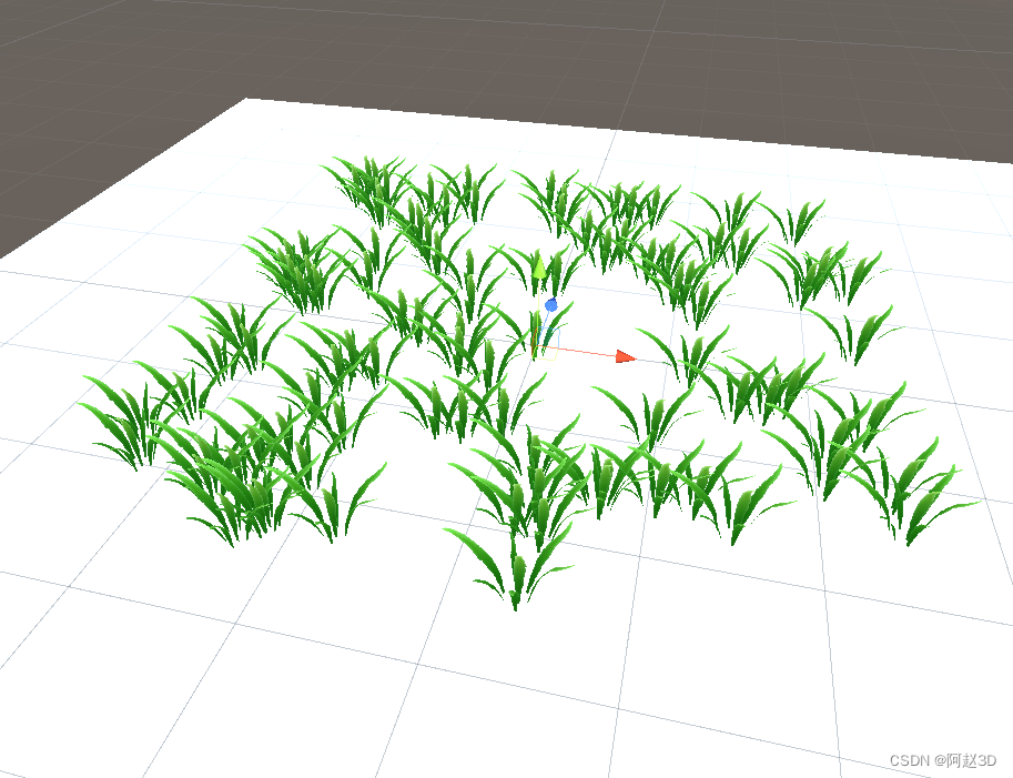 unity2d如何用一张图片快速做一个草地 unity制作草地_ci_03