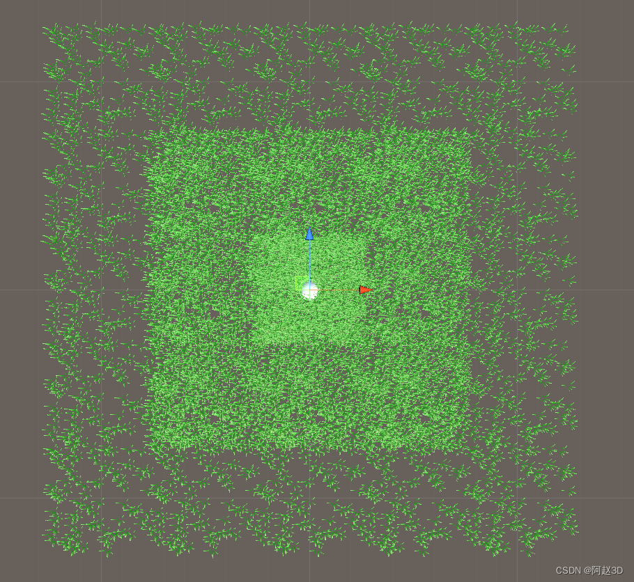 unity2d如何用一张图片快速做一个草地 unity制作草地_ci_05