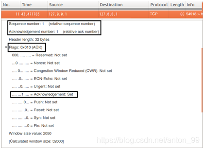 使用Wireshark分析TCP 握手的序号与确认好怎么确定 wireshark握手包分析_网络编程_04