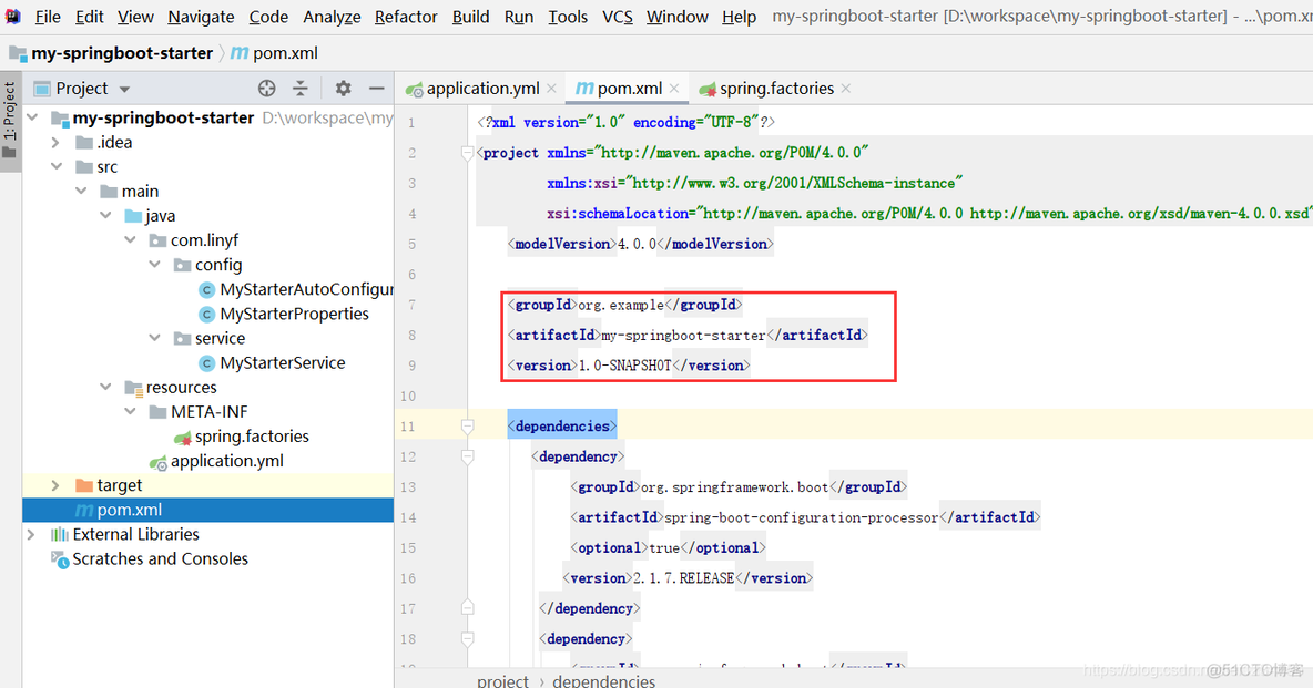 springboot 新增用户自增ID springboot如何注入自定义类_maven_04