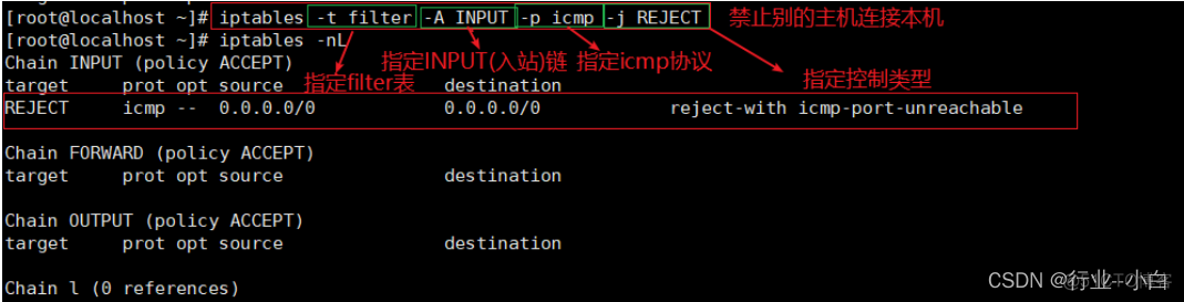 iptables防火墙命令 iptables防火墙配置_TCP_10