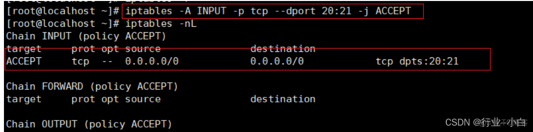 iptables防火墙命令 iptables防火墙配置_TCP_24