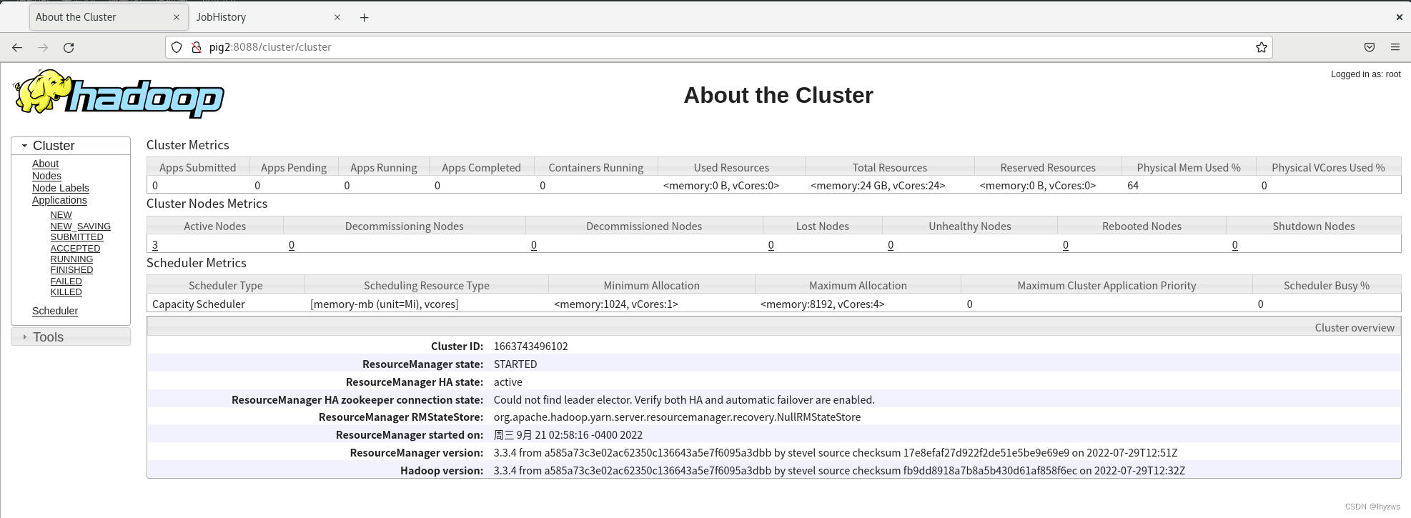 Centos7中consul集群搭建 centos搭建hadoop集群的步骤_Centos7中consul集群搭建_26