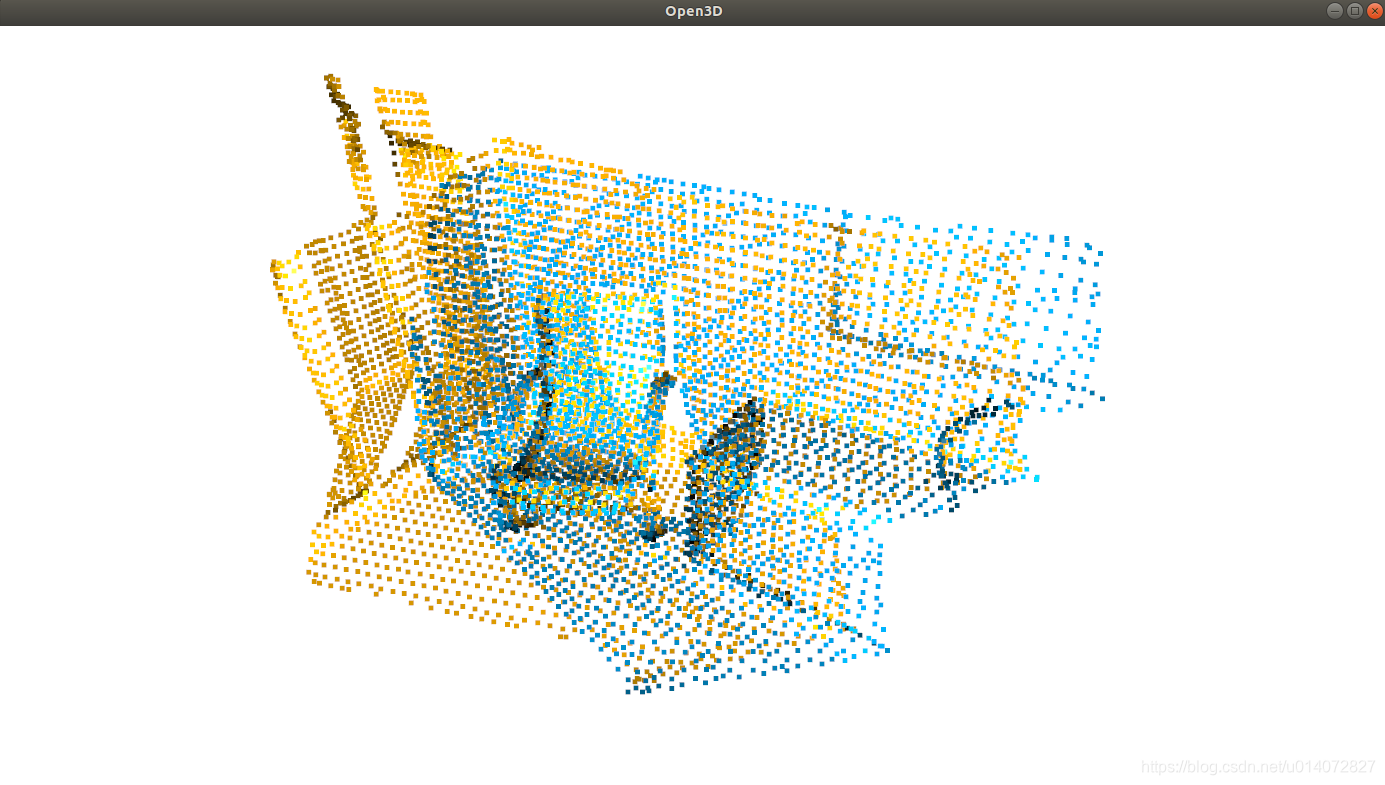 OpenCV处理3D点云图 open3d点云配准_sed_02