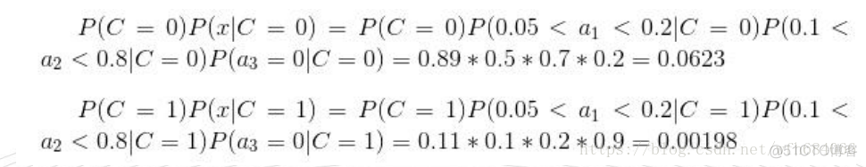 TAN贝叶斯分类器 贝叶斯分类器公式_朴素贝叶斯_09
