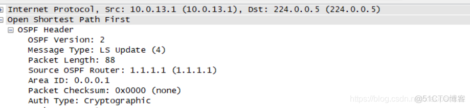 四台路由器R1 R2 R3 和R4使能ospf 三台路由器配置ospf_重启_09