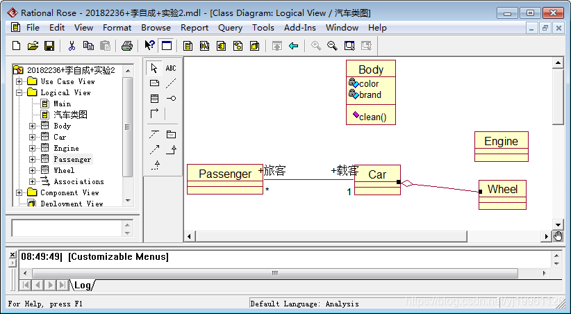 rose画类图的aggregation rationalrose画类图_UML_11