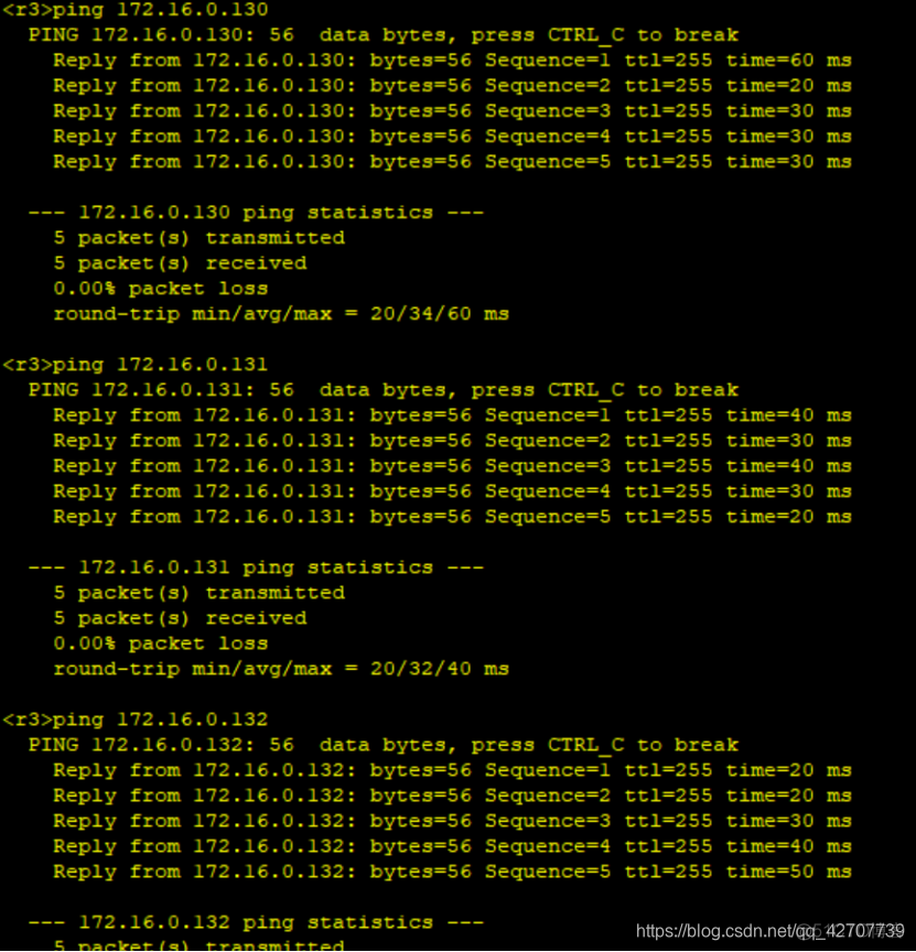 信息安全实验配置单区域OSPF ospf的配置实验_路由器_13