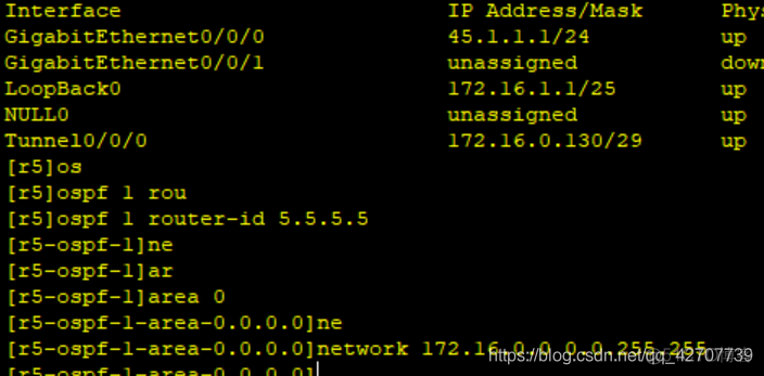 信息安全实验配置单区域OSPF ospf的配置实验_LSA_17