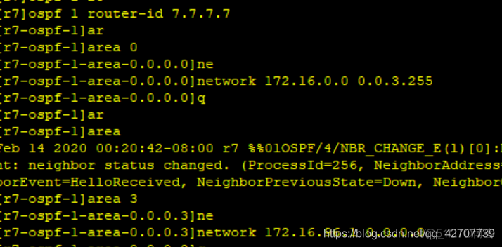 信息安全实验配置单区域OSPF ospf的配置实验_LSA_19