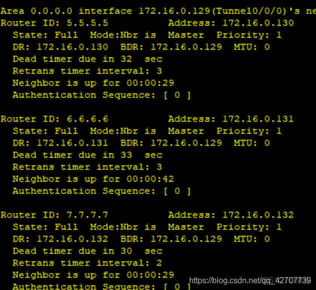 信息安全实验配置单区域OSPF ospf的配置实验_路由器_28