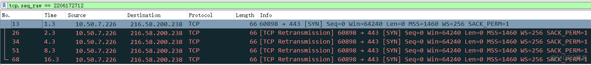 wireshark分析重传 wireshark 重传率_重传_07