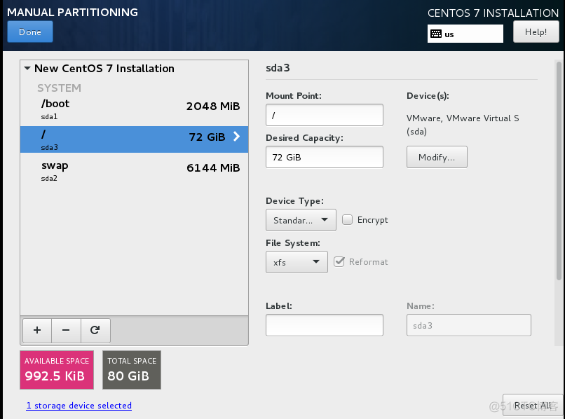 centos7 安装KANGLE 安装centos7.2_centos_12