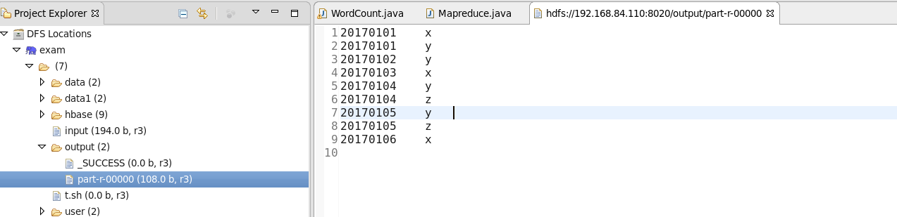 mapreduce 合并多个文件 mapreduce合并文件去重_Text