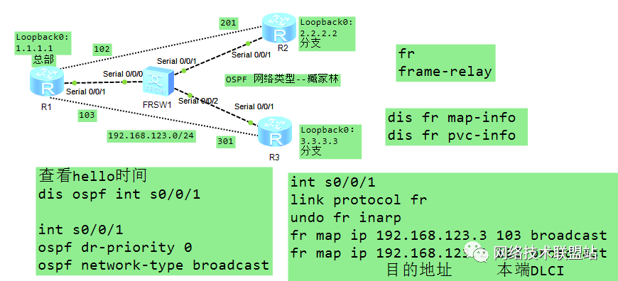 ospf hello时间不一致 ospf holdtime_网络类型_11