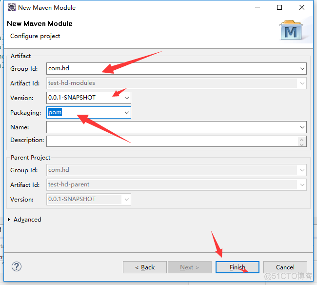 maven多模块pom中的modules maven多模块项目_xml_13