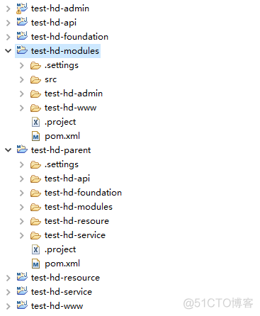 maven多模块pom中的modules maven多模块项目_apache_15