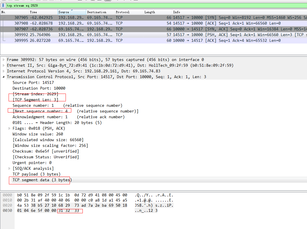 CTF 常见的Wireshark流量分析题目 wireshark分析tcp码流_TCP_05