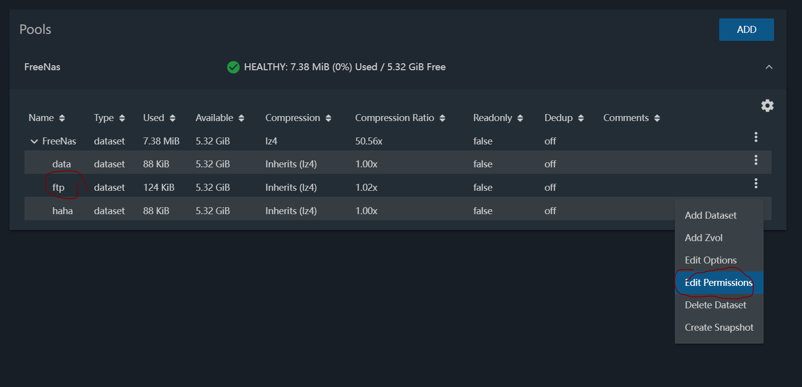 freenas nfs 权限 freenas ftp配置_IP_31