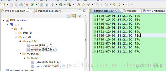 mapreduce天气例子 基于mapreduce的气候数据的分析_hadoop