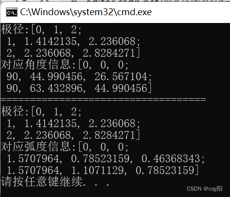 opencv极坐标展开 opencv 极坐标变换_opencv极坐标展开_02