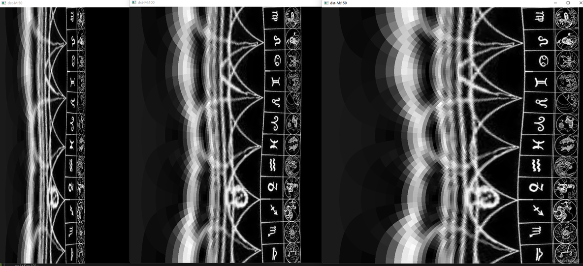 opencv极坐标展开 opencv 极坐标变换_opencv_13