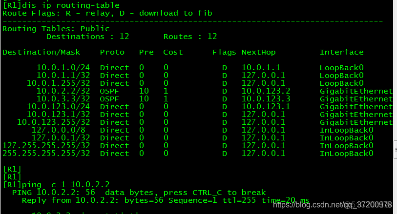 ospf 地址汇总 ospf配置loopback地址_Ethernet_05