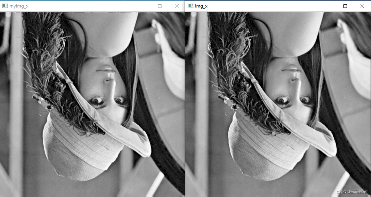 opencv flip 程序崩溃 flip opencv参数_opencv_06
