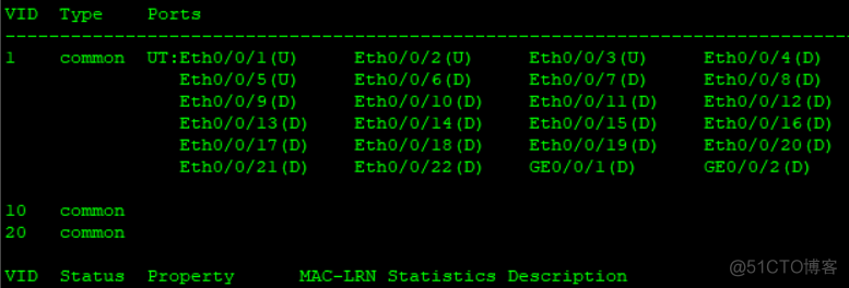 ensp 基于vlan的vxlan实验 vlan配置ensp_Access_06