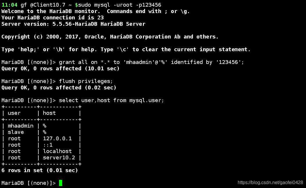 mariadb 高性能配置 mariadb高可用_服务器_10