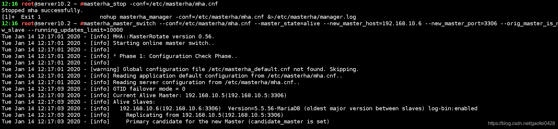 mariadb 高性能配置 mariadb高可用_centos_36