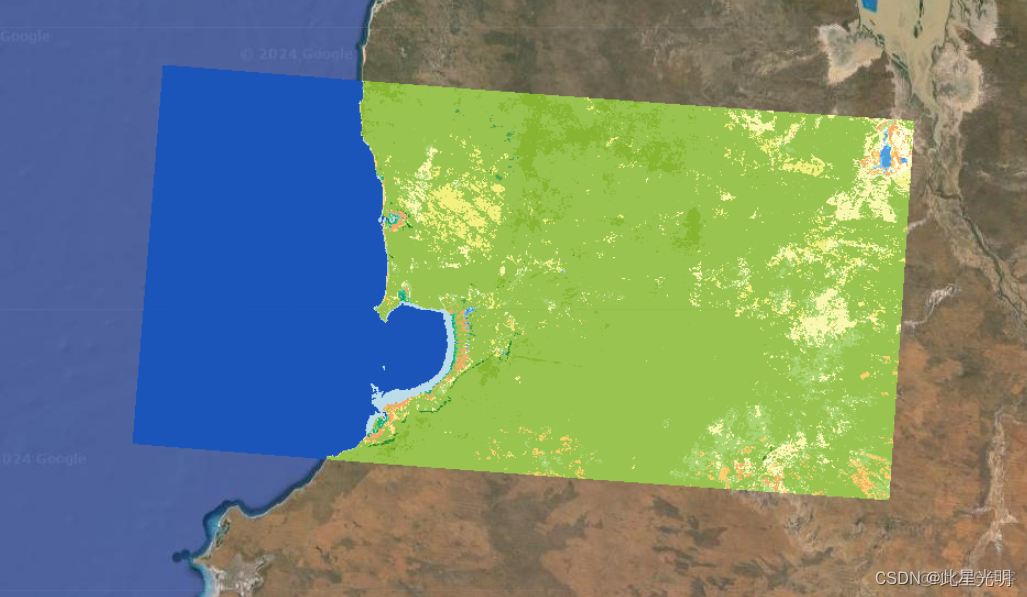GEE数据集——1988—2020年DEA （Digital Earth Australia ）澳大利亚海岸线30米分辨率的土地分类数据集DEA Land Cover 1.0.0_javascript_02