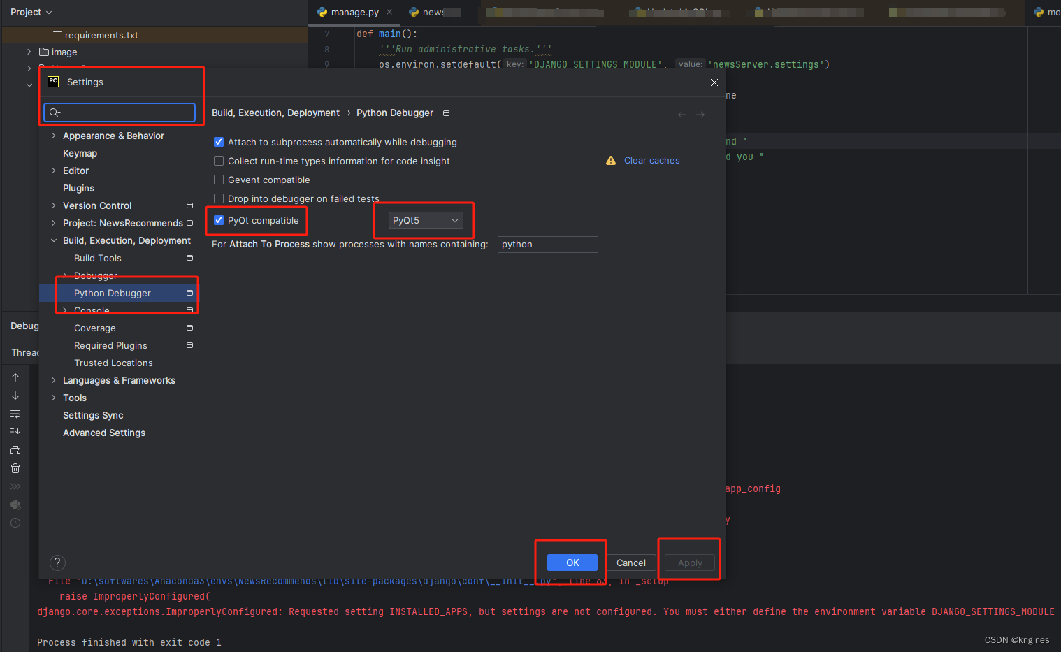 django.core.exceptions.ImproperlyConfigured: Requested setting INSTALLED_APPS, but settings are not,django.core.exceptions.ImproperlyConfigured: Requested setting INSTALLED_APPS, but settings are not_Python_02,第2张