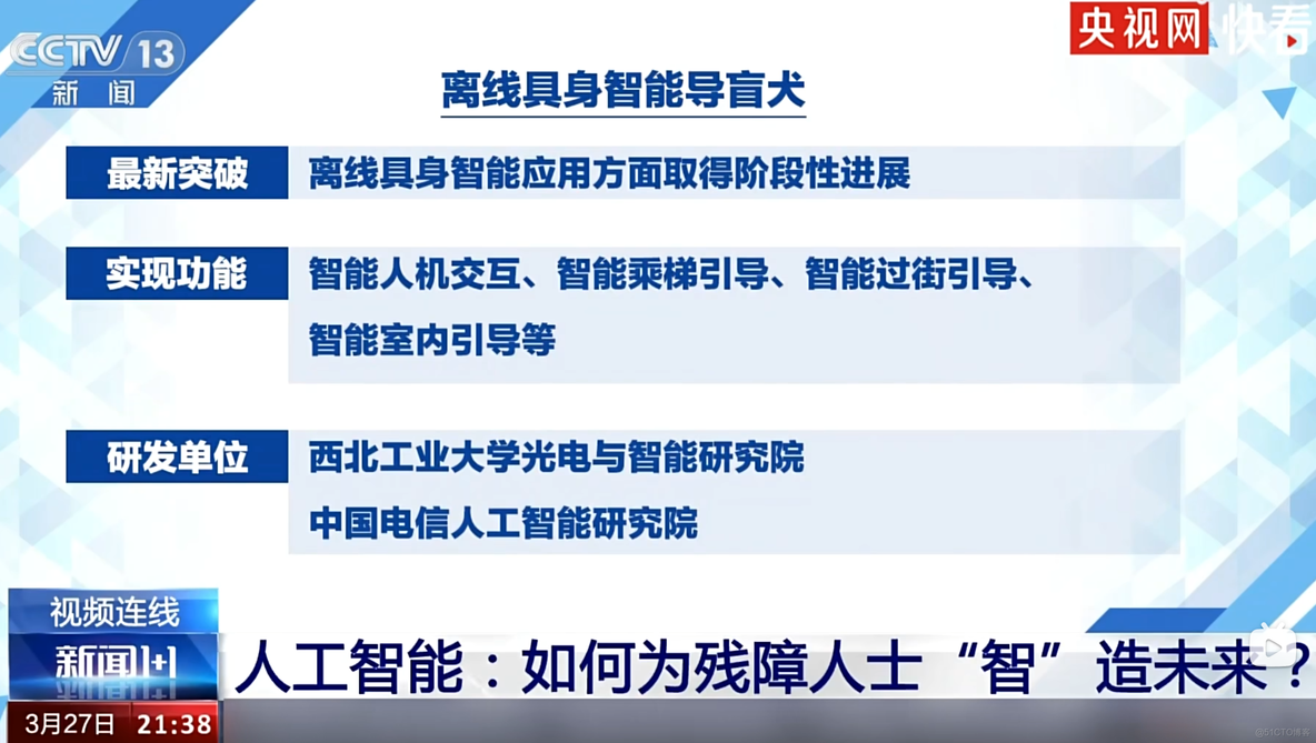 我国首个应用在导盲任务/场景下的四足机器人_ide