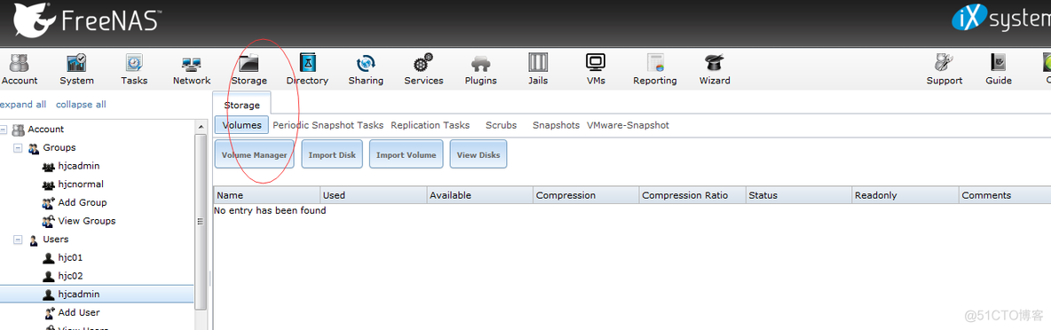 freesshd 管理员打开时报连接错误 freenas 权限管理_添加数据_07