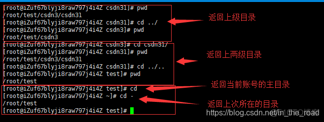 linux如何进入自己创建的容器 linux中怎么进入一个目录_linux常用命令_03