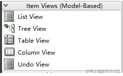 Item Views item views和itemwidget_Qt