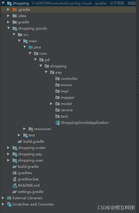 esplise中gradle添加微服务子项目 gradle 微服务_ci_12