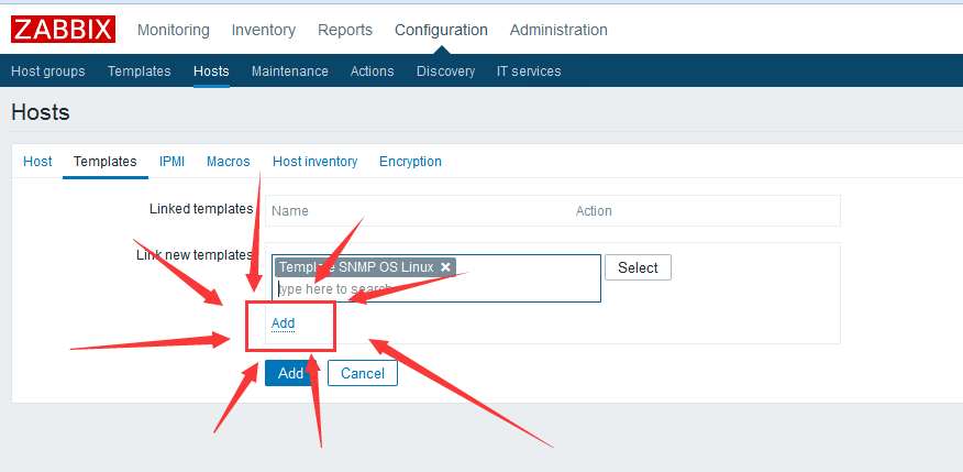 zabbix snmp 新建模板 zabbix snmp v3配置_zabbix snmp 新建模板_06