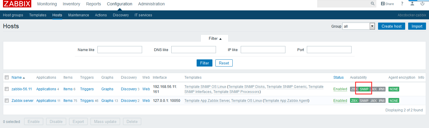 zabbix snmp 新建模板 zabbix snmp v3配置_zabbix snmp 新建模板_12