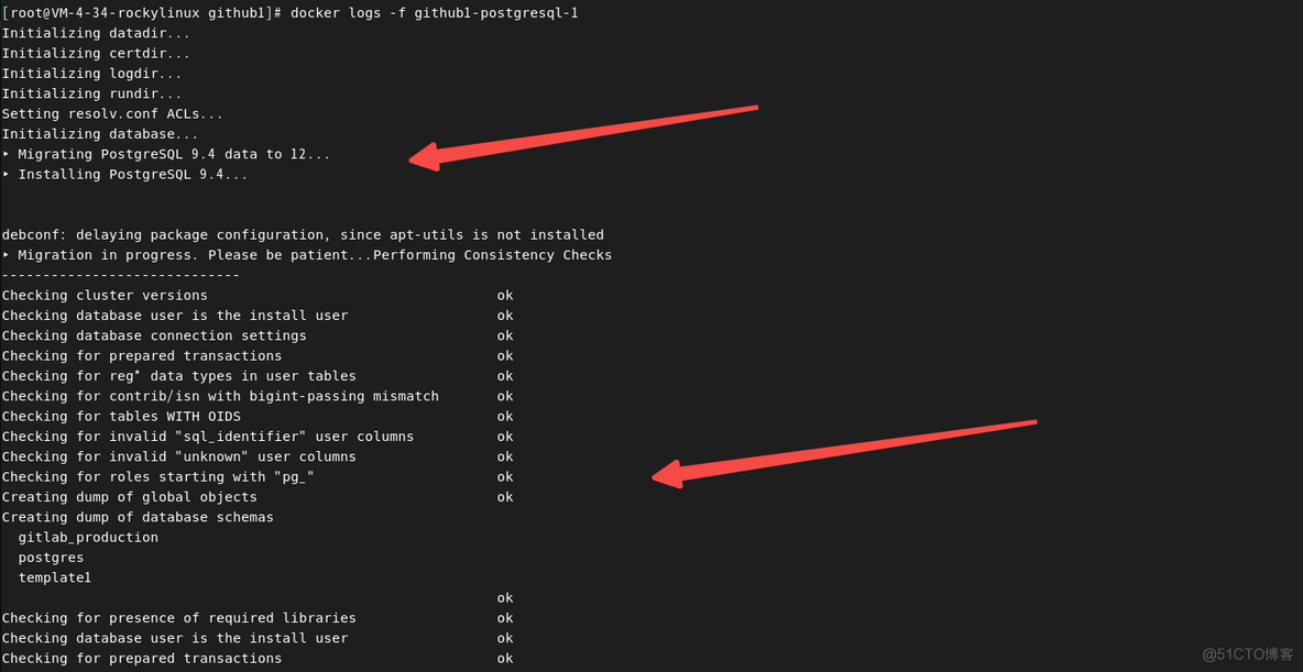 容器新部署的gitlab 报500 gitlab docker升级_kubernetes_60