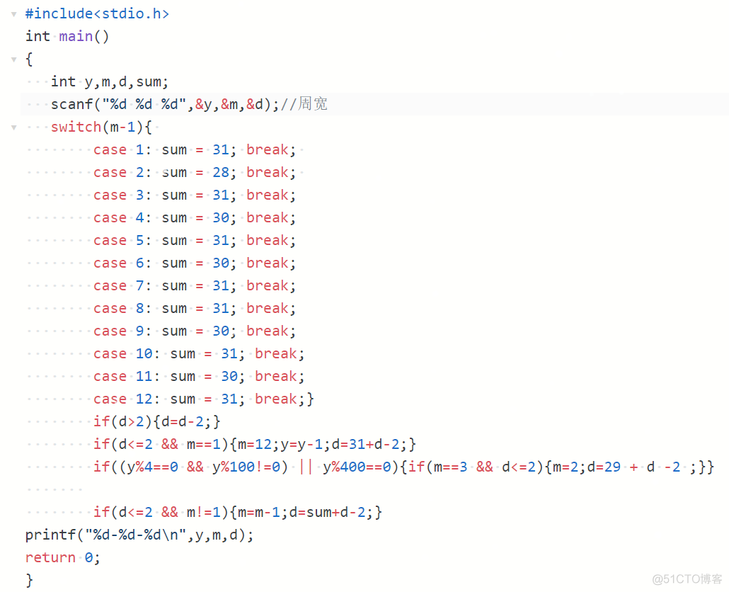 c语言 shutdown close socket 闰年的判断方法C语言_switch语句_06