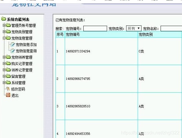 基于SpringBoot的宠物领养管理系统的研究方法 宠物领养官网_友情链接_03