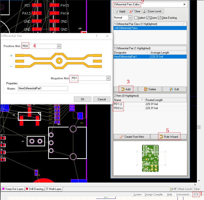 altium designer不严谨 altium designer rules_差分_32