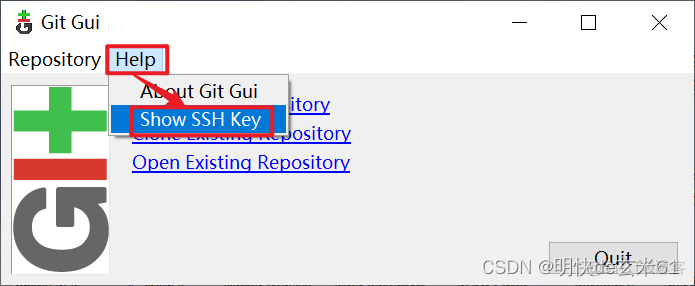 win git 生成公钥 git公钥配置_github_02