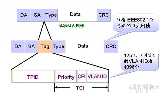 VLAN的TRUNK协议 vlan trunk的作用_算法_02